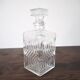Carafe à whisky en verre taillé