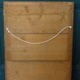 Empire period mirror, early nineteenth in gilded stucco wood H 72 cm