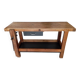 139 cm solid oak workbench