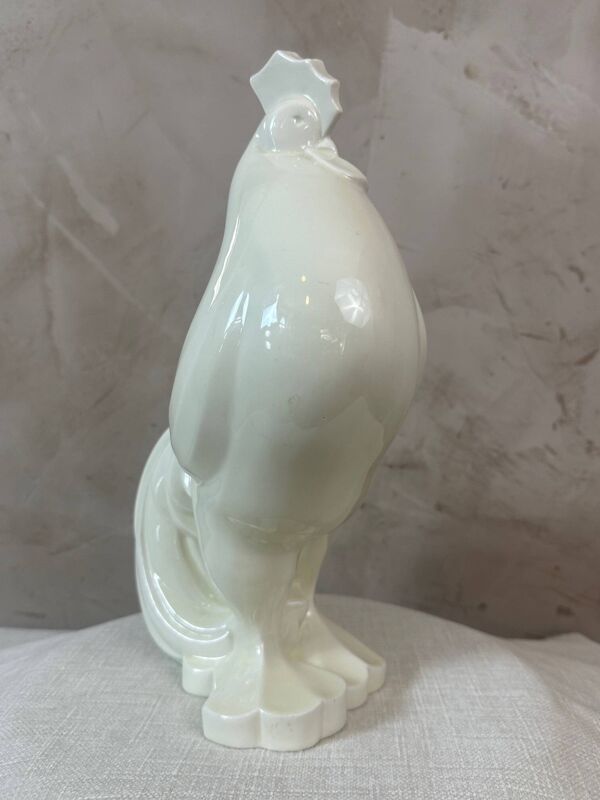 Coq en Faience Jacques Adnet