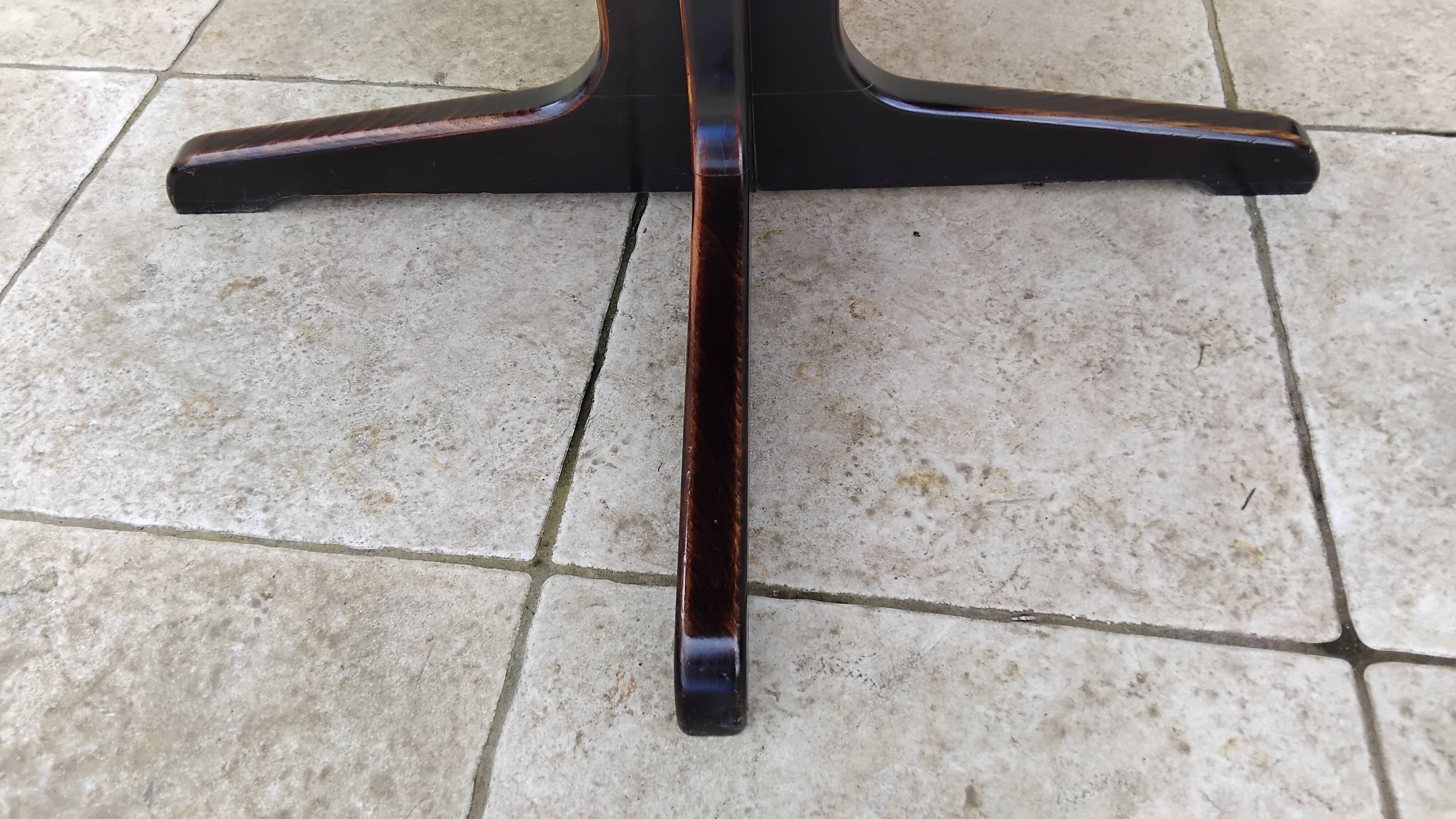 Table extensible vintage de style Baumann scandinave