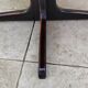 Table extensible vintage de style Baumann scandinave