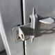 Two-door metal locker