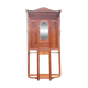 Art Deco oak cloakroom