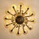 Large Murano glass chandelier – 12 lights – early 20th century