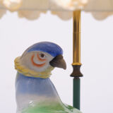 Porcelain Pheasant Table Lamp Germany 1950s