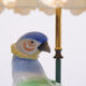 Porcelain Pheasant Table Lamp Germany 1950s