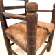 Fauteuil brutaliste dans le goût de Charles Dudouyt