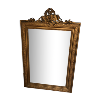 Vintage old mirror 119x76cm