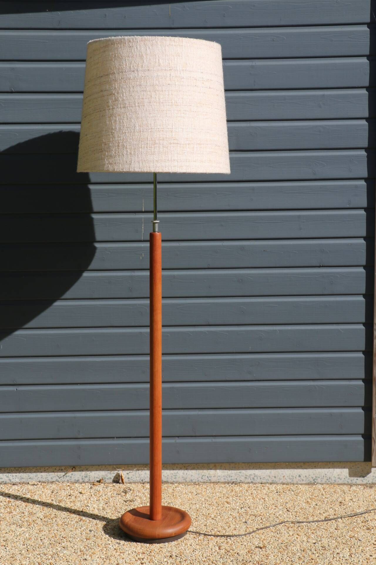 Domus teak floor lamp 1960 XXL