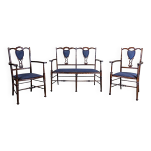 ensemble de salon vintage,