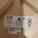 Lot de 3 tabourets Frosta Ikea