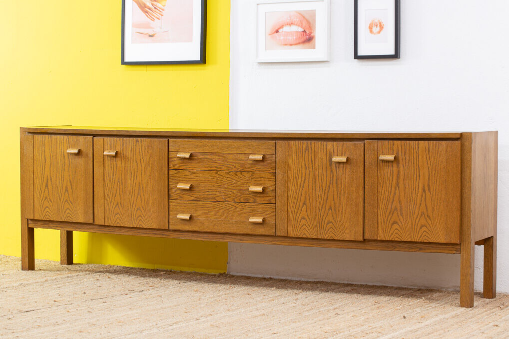 Vintage scandinavian enfilade – 250 cm
