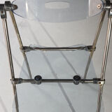 Modern folding chair in plexiglass Giancarlo Piretti - EDA Concept