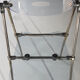 Modern folding chair in plexiglass Giancarlo Piretti - EDA Concept