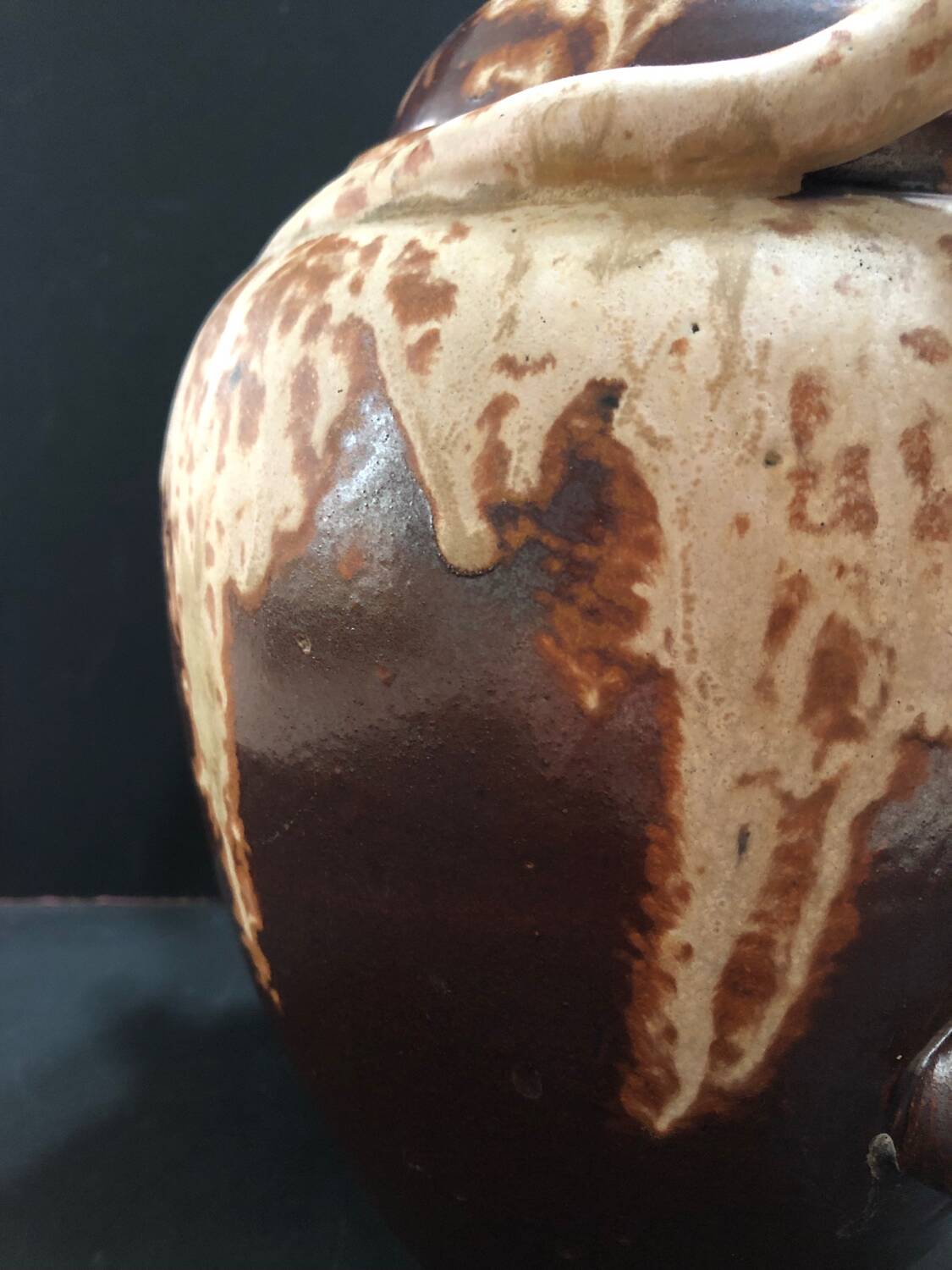 Stoneware teapot by Marcellus Aubry