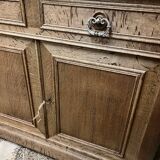 Antique solid wood sideboard