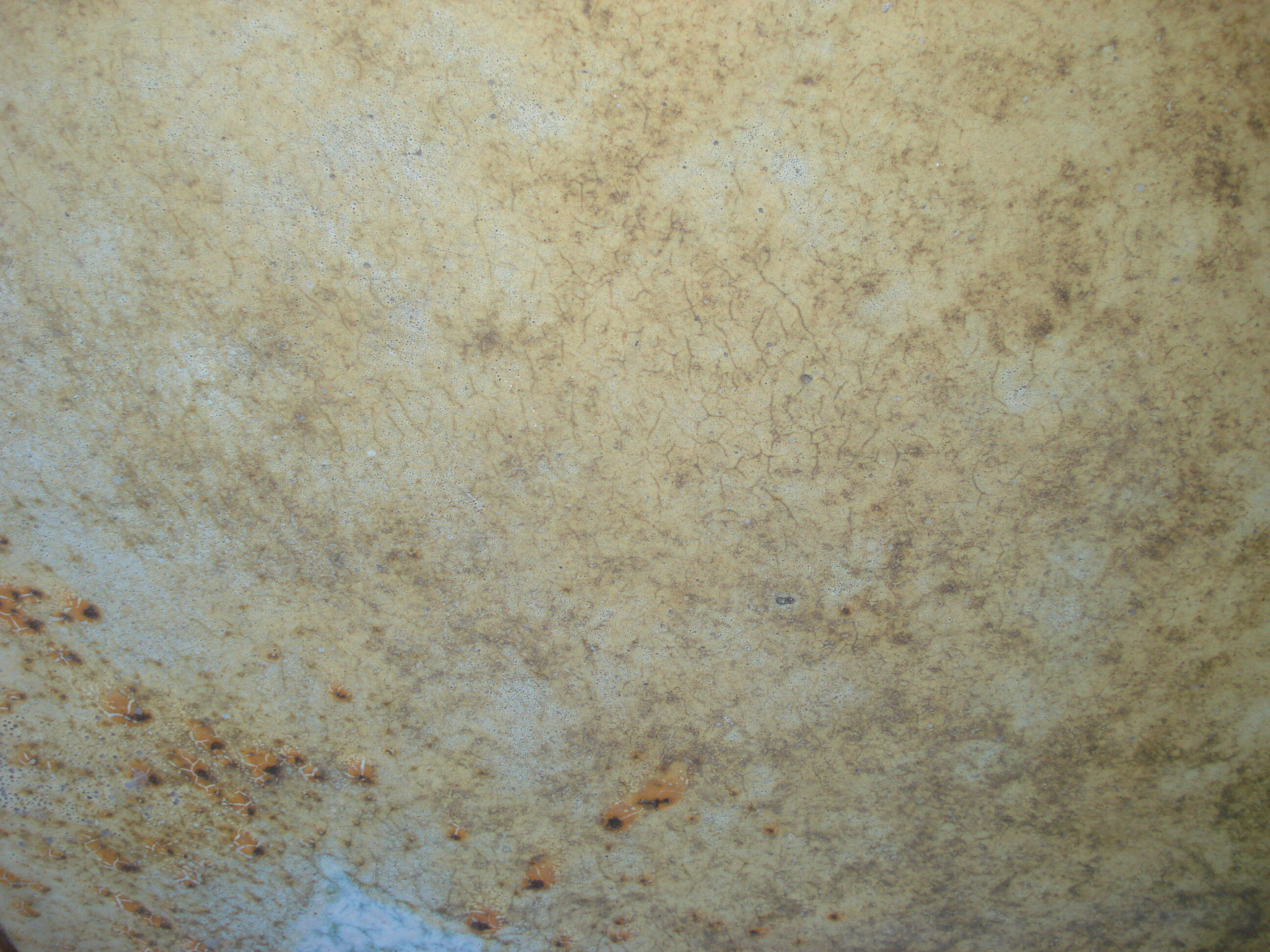 Coffee table with plate enamelled ceramic Les 2 Potiers, 1960