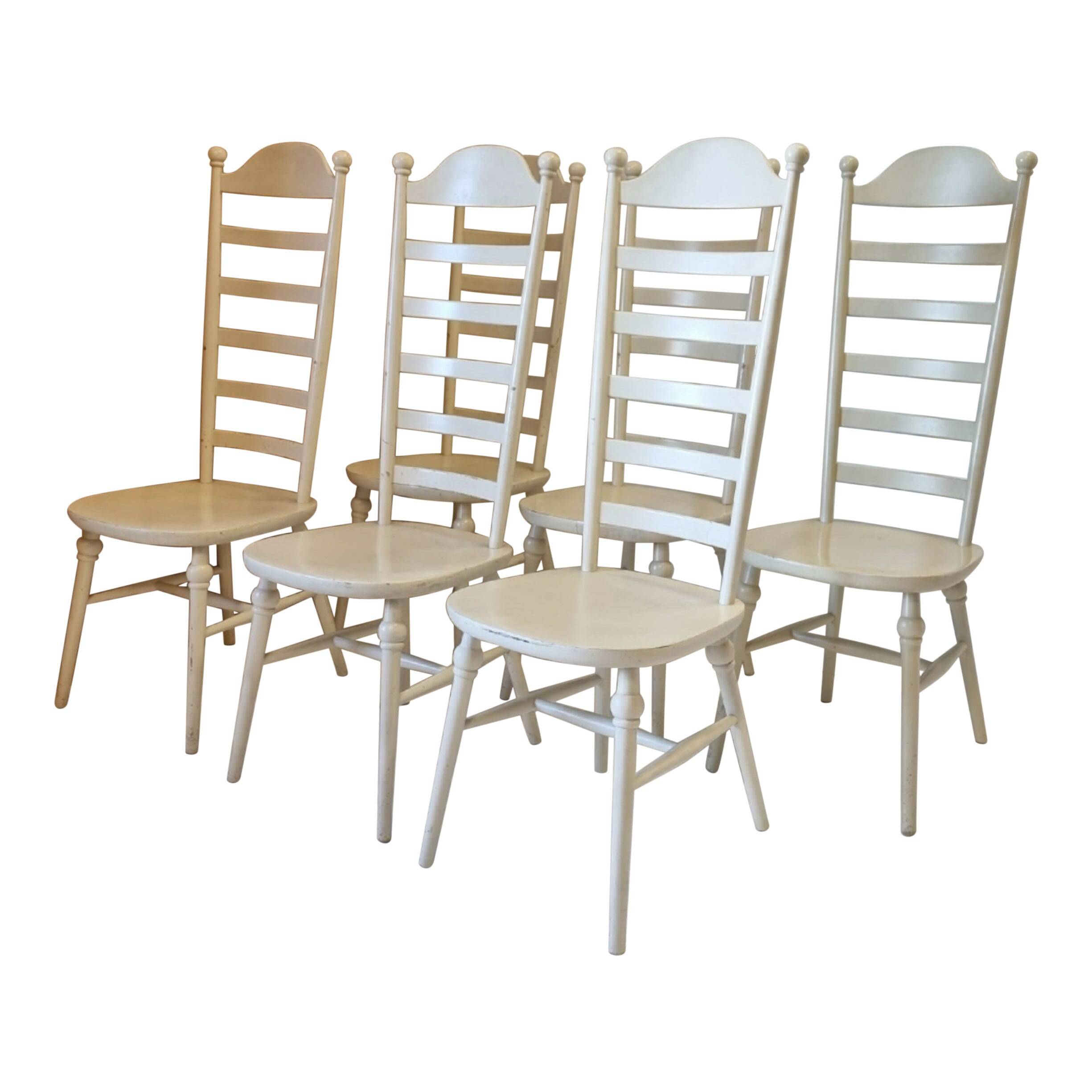 Lillemor Mannerheim, high-back chairs "Monet", 6 pieces, Nesto, Scandinavian Modern