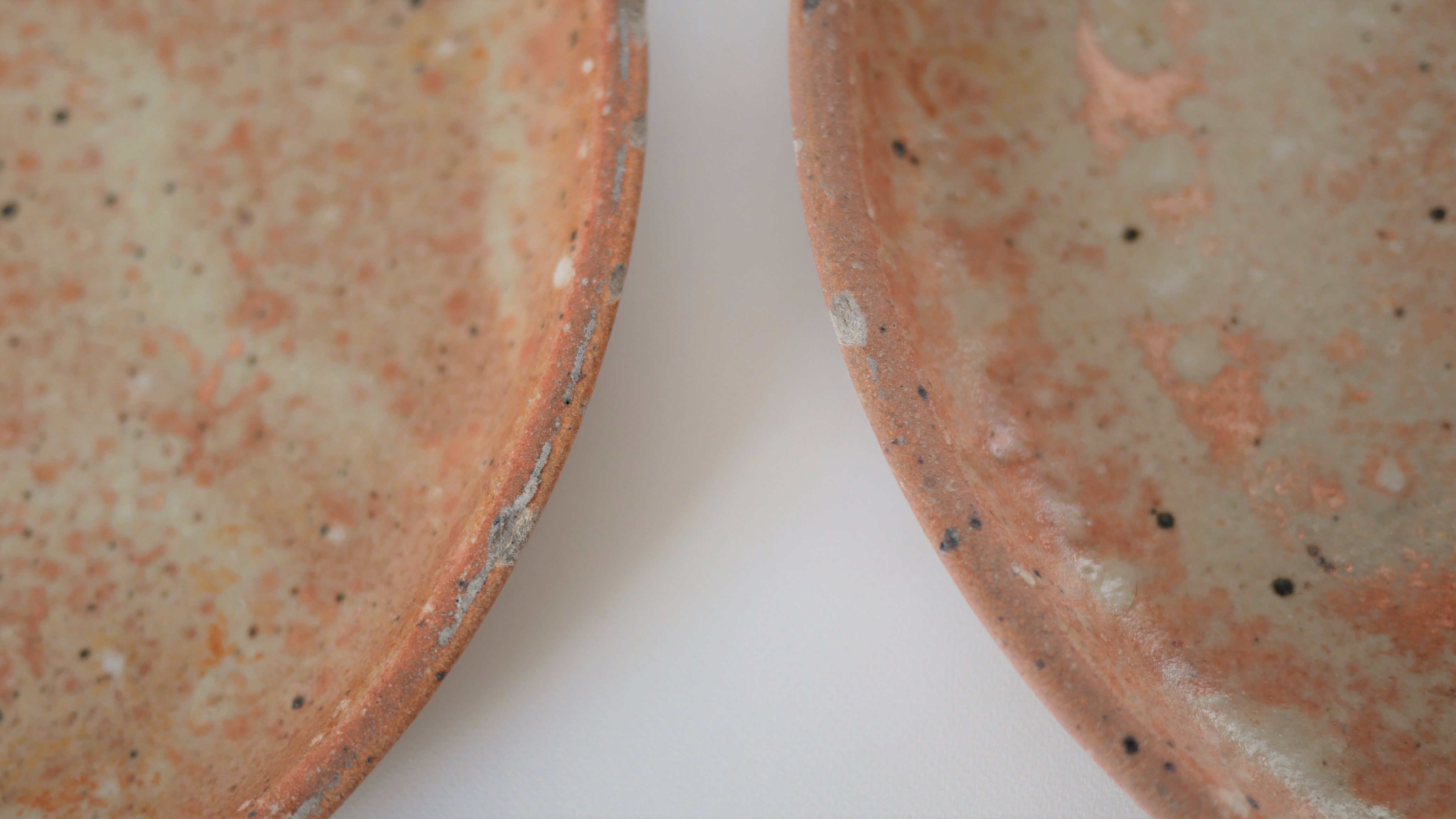 Series of 10 vintage sandstone plates