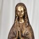 Statue Vierge Marie en bronze 75 cm