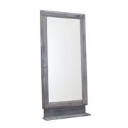 Mirror in beech frame, Danish design, 1960s, production: Denmark