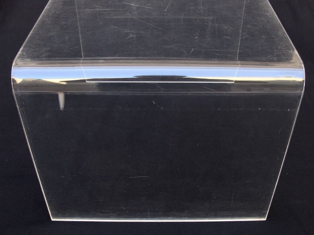 Pull-out coffee tables 1970 in plexiglass