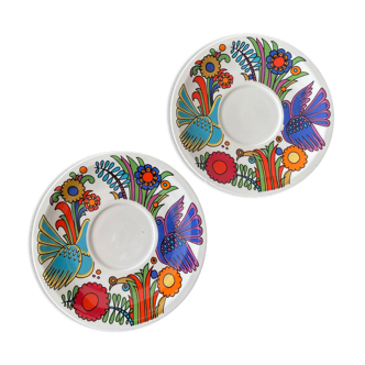 Duo de dessous de tasse Acapulco de Villeroy et Boch