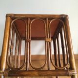 Bedside rattan table