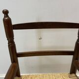 Children's straw armchair