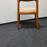 A set of six vintage Danish design dinning chairs by Niels Koefoed