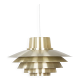 Danish vintage pendant lamp Verona by Svend Middelboe, Nordisk Solar, 1962