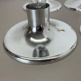 Silver disc wall lamps by Charlotte Perriand, Germany, 1970s, set of 4