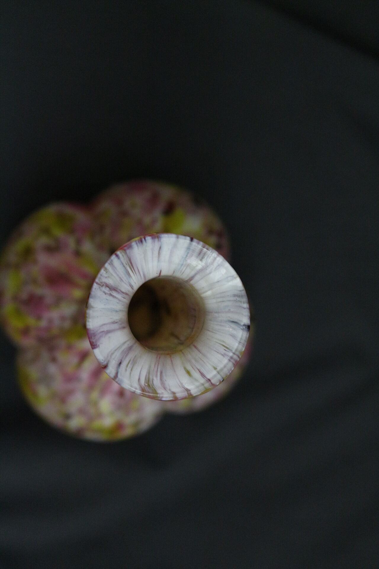 Clichy multi-layered glass vase