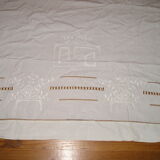 Old sheet with 4 rows of days with returns