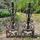 Paire de chenets anciens
