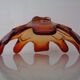 Sommerso Murano Glass Bowl, Italy, 1960s