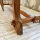 Aranjou farmhouse table in blond elm, 1950s