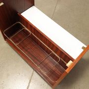 Exotic wood sideboard, Italy, 1960s