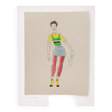 Contemporary theater costume board Anatoline