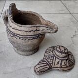 Berber earthenwear milk jug