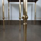 Bronze and eglomised glass nesting tables