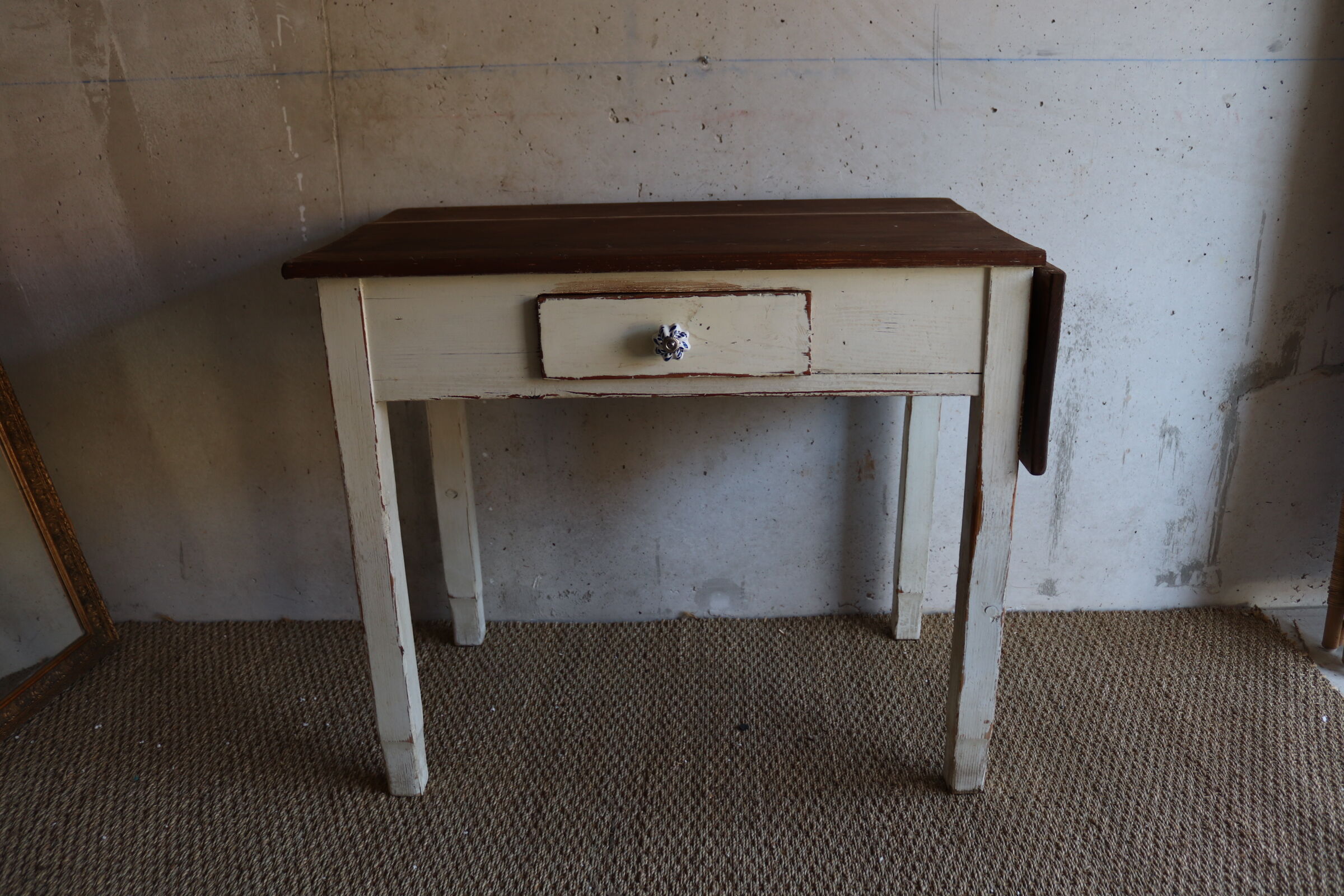Antique kitchen table