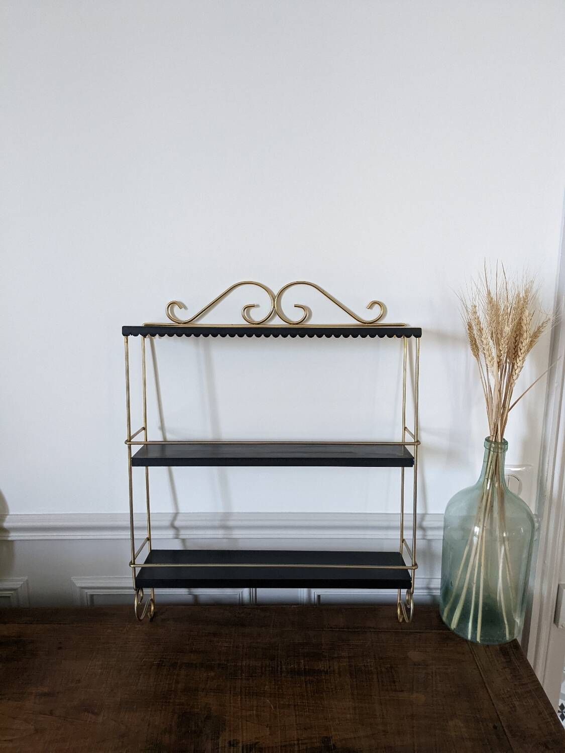 Vintage wall shelf