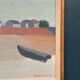 Original  Swedish Oil on Canvas – “Motif from Byxelkrok” by Raymond Wallentin – Signed & Dated 1975 – Vintage & Framed