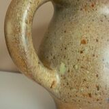 Tripod pitcher in glazed ceramic, signed Périgord pottery, 1950s/1960s