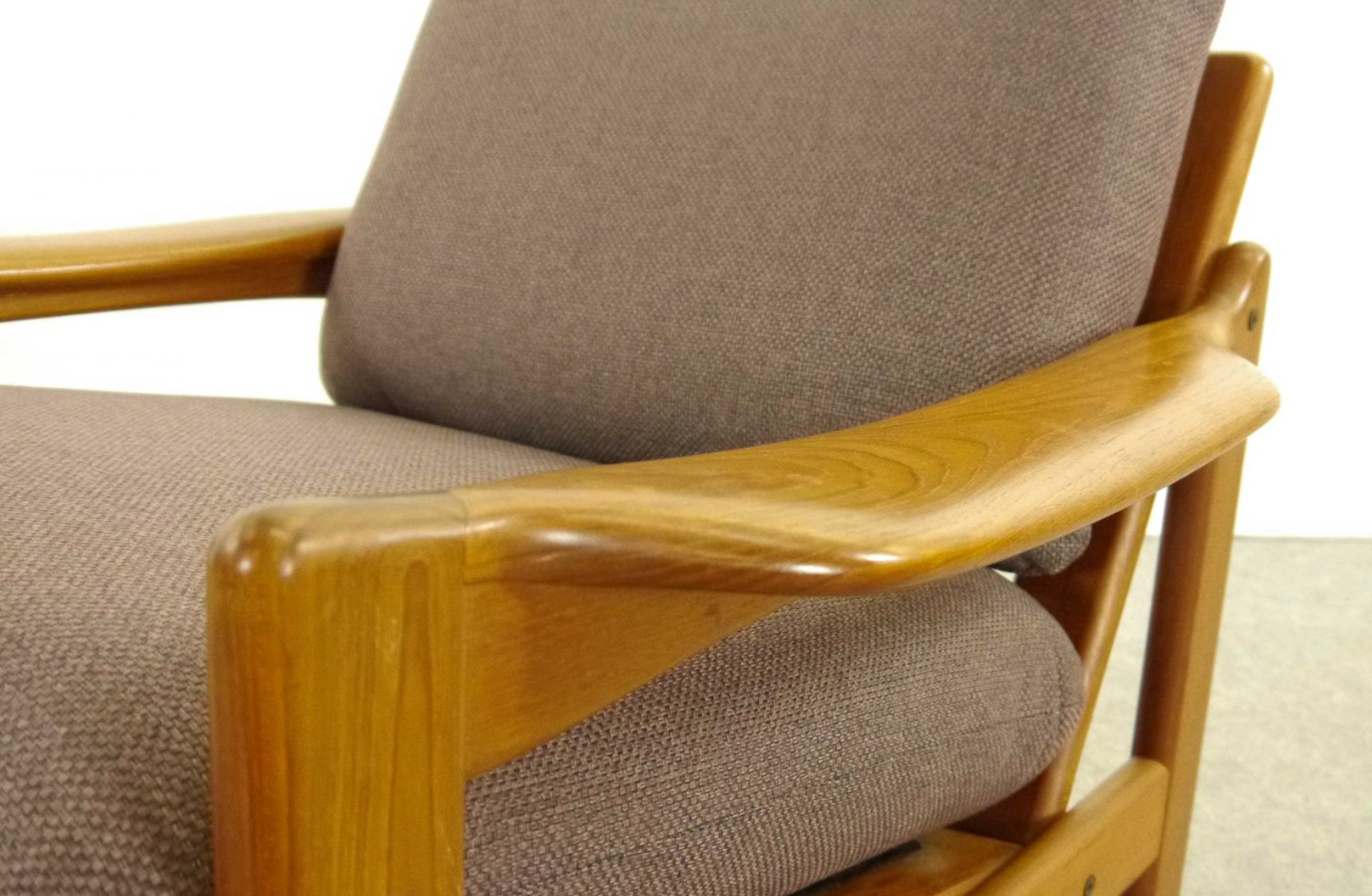 Chair Scandinavian vintage teak 1960 s