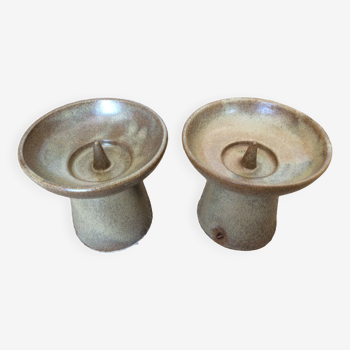 Sandstone candlesticks