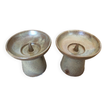 Sandstone candlesticks