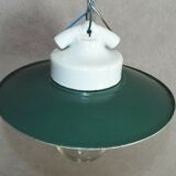 Vintage industrial porcelain suspension